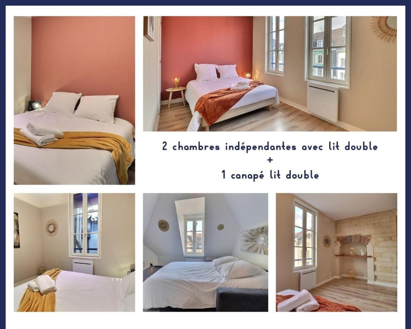 Le Duplex Jaures - Coeur De Ville - Mon Groom Troyes Eksteriør billede